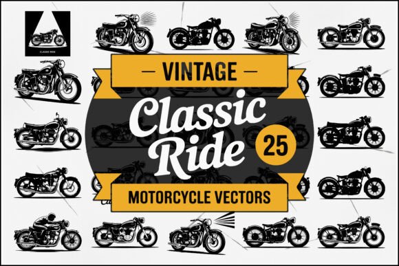 Download Vintage Classic Ride Motorcycle SVG - Motorcycle svg Collection