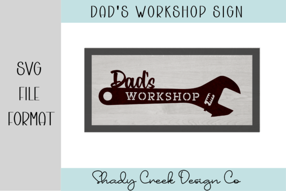 Download Dad's Workshop Sign - Workshop Collection