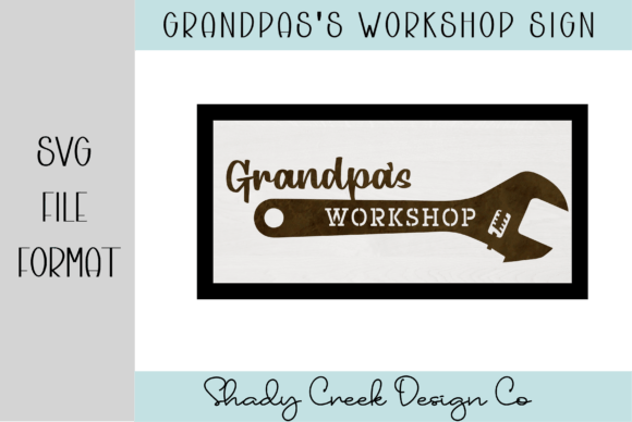 Download Grandpa's Workshop Laser Sign - Workshop Collection