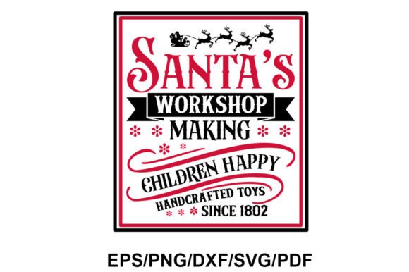 Download Santa's Workshop Sign Svg - Workshop Collection